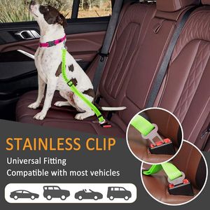 Dog Collars & Leashes Cat Car Safety Belt Adjustable Leash Seat Pet Supplies Traction Collar Puppy For Small Medium Dogs