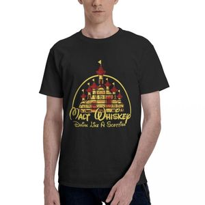 Męskie koszulki nowatorskie koszulka Scottish Malt Whisky Beer Pure Tshirt Scotland Drink Oryginalny koszulka krótkie rękawki Tops 4xl 5xl 6xl Giftmen