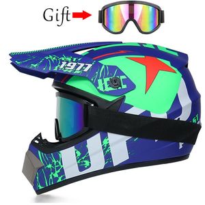 Motorradhelme für Jungen mit Brillenschutz und Mädchenfahrrad