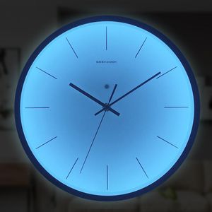 Wall Clocks Inch Luminous Number Clock Voice Control 3D LED Digital Glow Modern Design Home Decor Night Light Christmas GiftWall ClocksWall