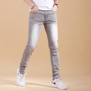 Pés De Amplificador venda por atacado-Jeans masculinos Marca da moda Slim Feet Men de cor clara nº