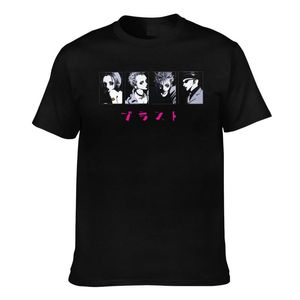 Camisetas masculinas Novelty T Shirt Nana Osaki Black Stones Cool T-Shirt Anime Character Couple Cotton Graphic Tee Crew Neck Tees 3XL 4XL 5XL