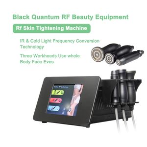 Quantum RF Machine Vortex Radio Frequency Equipment 2 In 1 Infrared Light Tchnology For Body Shaping Wrinkle Removal Neck Lifting And Face Tightening 3 Handles