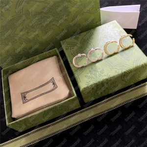 Eleganti orecchini a forma di lettera in argento con ciondolo a forma di orecchini a bottone dorati, stile semplice con francobolli pendenti per confezione regalo di compleanno per feste giornaliere