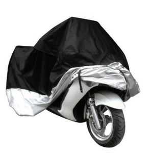 Car Covers Motorcycle Cover Universal Outdoor UV Protector Scooter All Season Waterproof Bike Rain Dustproof M L XL 2XL 3XL 4XL 190T