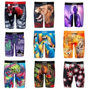 1 Pack Designers Mens cuecas cuecas cuecas nando de troncos de baús de vôlei de praia Surfing Suthing Training Shorts elásticos Panties Random Styles