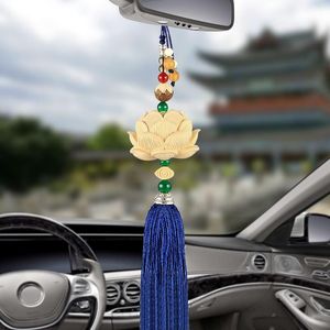 Interior Decorations Product Boxwood Carving Car Craft Boutique Crafts Three-dimensional Pendant Decoration Bling