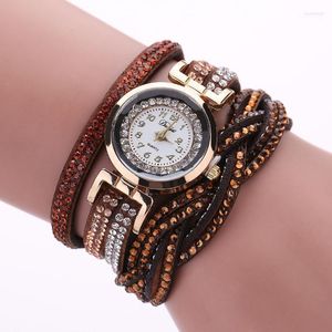 Orologi da polso 2022 Donne 36mm Watch Twist Ladies Bracciale Velvet Round Rivet Ladie Brand Hect22