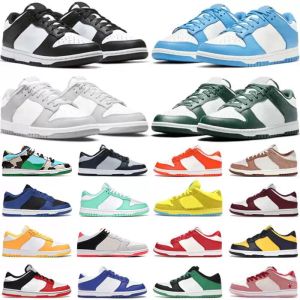 2022 Low Running shoes for men women Black White Panda Photon Dust Kentucky University Red green Brazil Chicago womens trainers outdoor sports sneakers 36-45