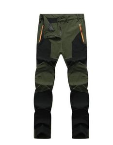 Men's Quick-Dry Waterproof Hiking Pants, Casual Tactical Stretch Trousers TY