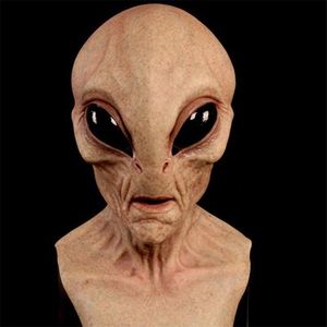 Halloween Alien Mask Scary Horrible Horror Alien Supersoft mask Magic Mask Creepy Party Decoration Funny Cosplay Prop Masks 220716