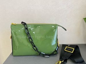 2022 New Coussin Ladies Shoulder Bags Wholesale Chain Strap Tote patent leather Woman Designer wash bag Luxury Embossed clutch bag Designers bandbag wallet