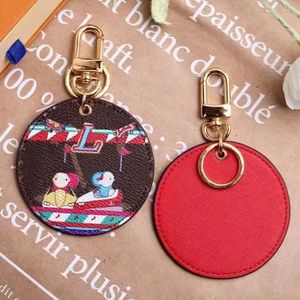 Designers de luxo Keychain Circle Setter Letters Keychains Moda de tendência versátil Conjunto