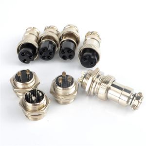 Other Lighting Accessories 2set GX16 2/3/4/5/6 Pin Male & Female 16mm Wire Panel Circular Connector Aviation Socket PlugOther