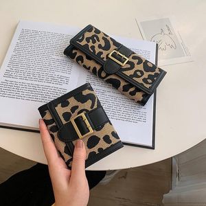 Brieftaschen Branddesign Leinwand Frauen viele Abteilungen Lederkupplungen Brieftasche Frauen Langkapazität Münzgeldbeutel Damen Handtaschenwallets