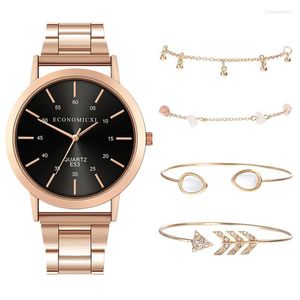 PCs Top Style Women's Women's Bracelet Ladies Mulheres assistem Avogada de pulso de quartzo de luxo para Girl Relógio Relogio Feminino Wristwatches de pulso