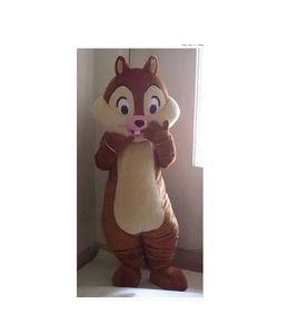 Costume mascotte scoiattolo adatto per feste, giochi, abiti, abbigliamento, pubblicità, promozione, Halloween, Natale, Pasqua, adulti