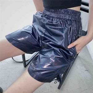 We11Done Reflective Pants Multi Pockets Beach Pants Casual Wild High Street Streetwear Welldone Pants T220721