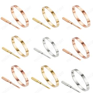 Mode rostfritt stål silver 18K pläterat roséguld armband för män eller kvinnor topptillverkare design ädel och elegant