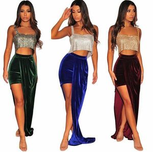 Kadın Tankları Camis Ayarlanabilir Tees Kulübü Kadınlar Parti Tank Tops Metal Örgü Kayışı Kılıf Draped Spark Diamonds Boyun Halter Backless Seksi Pul