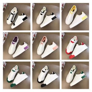 Luksusowe białe skórzane trampki cielęce buty Op51 Wysokiej jakości marki komfortowe trenerzy na świeżym powietrzu Męskie spacery EU38-46