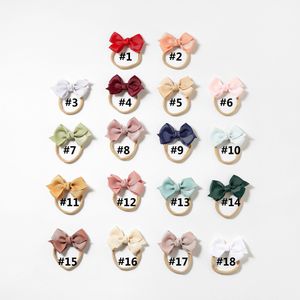 Новорожденная лента лента Grosgrain Bow