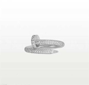 2022 Дизайнерское кольцо Love для мужчин и женщин, ювелирные изделия из розового золота для влюбленных, кольца для пар, размер подарка