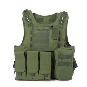 Hunting Jackets Tactical Combat Vest Men's Military CS Shooting Waistcoat Outdoor Plate Carriers Gear