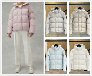 겨울 코트 여성 디자이너 다운 재킷 야외 레저 스포츠 흰색 오리 바람을 피우는 방수 라이트 파파 따뜻한 패션 코트 후드 캡슐 빵 자켓