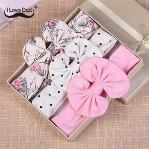 3 PCSSET DICETAK BAYI IKAT KEPALA ELASTIS BUSUR ANAKANAK DOT TURBAN BANDO RAMBUT BAND UNTUK PEREMPUAN AKSESORIS RAMBUT BAYI TIDAK ADA 220611