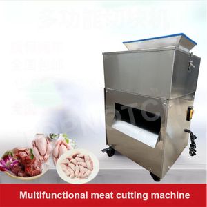 Commercial Electric Poultry Cutting Machine Poultry Chicken Roast Duck Fish Goose Meat Slicer