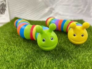 NewStyle Kreatives bewegliches Spielzeug zum Stressabbau, Puzzle, Entlüftungsschnecke, Tier, lustiges Fidget Slug Fingerspitzenspielzeug