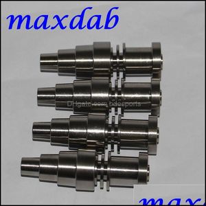 Other Hand Tools Home Garden 10/14/18Mm 6 In 1 Titanium Nails/Quartz Hybrid E-Nails For 16Mm Enail Coil Oil Rigs Bongs Drop Delivery 202