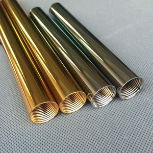 Other Lighting Accessories 2pieces/lot Dia. 16mm Female Thread Electroplated Metal Hollow Tube With M14 Inner For Floor Lamp AccessoriesOthe