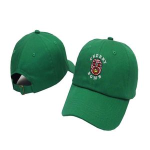 Kirschhüte großhandel-2017 Neue Marke Panel Snapback Hats Currenback Männer Golf Wang Kirschbombe Design Bone Casquette Unisex Hip Hop Caps Baseball Frauen