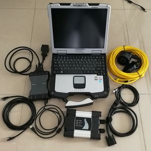 Laptop CF-30 Używany 4 GB narzędzie MB gwiazda multiplekser C6 SD SPROGRAMKI V2022.06 HDD 1TB 2IN1 dla BMW ICOM Next Diagnoss Scanner