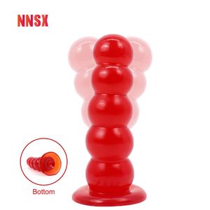 Andra hälsoskönhetsartiklar NNSX Wine Red Transparent Big Ice-Sugar Gourd Anal P