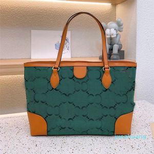 Damen-Tragetaschen, G-Designer-Schulterhandtaschen mit großer Kapazität, große Canvas-Geldbörsen, Größe 38 x 28 cm, Luxus-Designer-Tragetasche, Blau für Damen