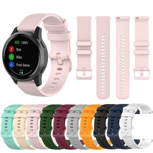 Garmin Venu 2 Plus 2S Strap Vivoactive 4 / 4s 40mm Move Sport Garmin Amazfit GTS 3 2eスマートウォッチシリコンバンド交換ブレスレットベルトリストストラップのための20 / 22mmウォッチバンド