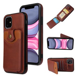Multifunction Card Wallet Cases PU Leather Magnetic Phone Case for iPhone 13 13pro max 12 12pro 11 11pro X Xs XR Samsung Galaxy Note20 Ultra S21 plus S20 FE A12 A32 A52 5G