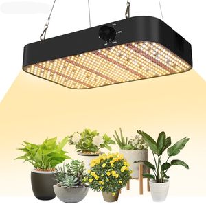 Full Spectrum LED Grow Light 600W Dimmable Waterproof Sunlike Indoor Plant Lamp for Greenhouse Hydroponic Veg Flower Grow Tent