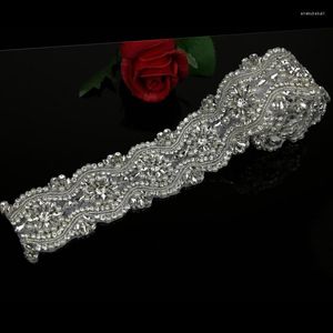 Belts Yard Rhinestone Appliques Trim Bridal Applique Fix Crystal Patch Wedding AccessoriesBelts BeltsBelts Enek22