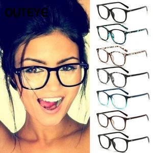 Women Transparent Computer Glasses Clear Eyeglasses Fashion Fake Optical Eye Frames Myopia Glass Spectacles Eyewear