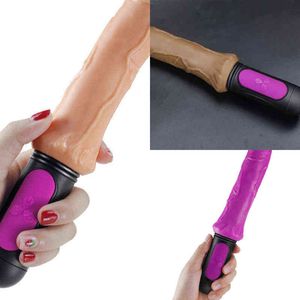 Nxy Sex Vibrators Heating Realistic Dildo Vibrator for Woman 10 Speed Bend Soft巨大なディルドペニス