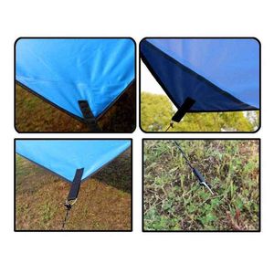 Vattentät UV tungt skugga segel canopy utomhus strand camping skugga skydd canopy skydd e8m2 h220419