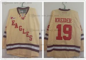 Film Ice Hockey Eagles 19 Chris Kreider Jerseys