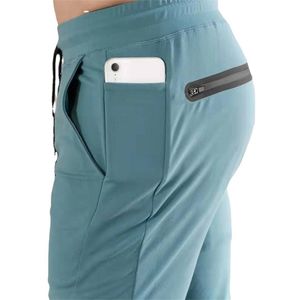 Pantaloni sportivi da jogging multitasche Uomo Palestra Allenamento Fitness Pantaloni in cotone Moda Mus Cle Uomo Pantaloni da corsa casual YB2 220708