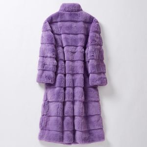 Pelliccia delle donne Del Faux Reale Cappotto Giacca Femminile di Inverno Delle Donne Naturale Giubbotti Per I Vestiti 2022 Chaqueta Mujer MY3855 S