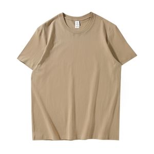 男性Tシャツスパンデックスフィットネスジム服男トップスティーTシャツ男性ソリッドカラーTシャツマルチカラーTシャツXS-XXL 220325