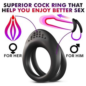 SAMOX Penis Cock Ring on for Men Ritardo Eiaculazione Erezione Sex Shop Giocattoli Coppia Sextoy Penisring Uomo Dick Enlarger Anelli 220315